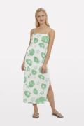 Envii Enbadger SL Dress AOP 7069 Kvinde Green Bloom Maxi Kjoler Str L ...