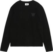 Wood Wood Wwtay AA CS Jumper Kvinde Black Langærmede Bluser Str L - ho...