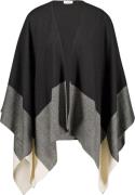 Gerry Weber Cape / Poncho Jersey Kvinde Black/ecru/white Patch Toppe S...