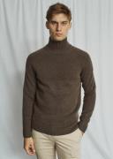 Bruun & Stengade BS Barbeau Regular Fit Knitwear Mand Brown Sweaters S...