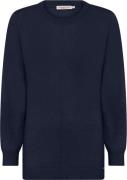 Micha Jumper_ Elaine Kvinde Navy Sweaters Str S - hos Magasin