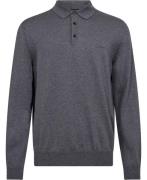 Boss Men Business Leisure Knitwear Mand Medium Grey Sweaters Str L - h...