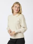 Neo Noir Angie Knit Blouse Kvinde Ivory Sweaters Str 40 - Uld hos Maga...