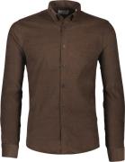 Lindbergh Fine Corduroy Shirt L/S Mand Brun Langærmede Skjorter Regula...