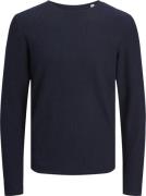 Jack & Jones Jjecooper Knit Crew Neck Noos Mand Mood Indigo Sweaters S...