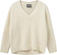 Mos Mosh Mmwelma Warm Knit Kvinde Ecru Sweaters Str L - hos Magasin