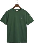 Gant EMB Archive Shield Tshirt Mand Forest Green Kortærmede T-shirts S...