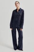 Second Female Moonshine Trousers Kvinde Night Sky Bukser Str L - hos M...