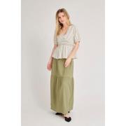 A-VIEW Gypsy Skirt Kvinde Army Maxi Nederdele Str 40 - hos Magasin