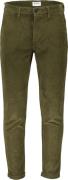 Lindbergh Cropped Corduroy Pants Mand Grøn Chinos Str L - hos Magasin