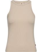 Levi's Dreamy Tank Brazilian Sand Kvinde Hvid Tanktoppe Str L - hos Ma...