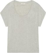 Marc O’Polo Tshirt, Short Sleeve, Deep Round n Kvinde Summer Grey Mela...