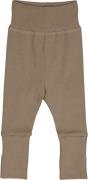 Müsli by Green Cotton Rib Pants Str 44 - Walnut Bukser Bomuld hos Maga...