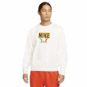 Nike M NK S.I. Graphic Crew Mand Grey Sweatshirts Str L - Bomuld hos M...