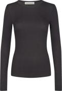 Sofie Schnoor Tshirt Long Sleeve Kvinde Black Langærmede T-shirts Str ...