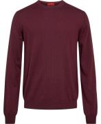 HUGO San Cedricm1 Kvinde Dark Pink Sweaters Str L - hos Magasin