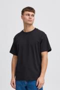 !Solid Sddanton SS Tee Mand True Black Kortærmede T-shirts Str L - hos...