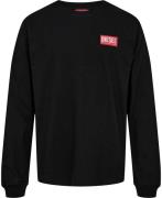 Diesel Tboxt-ls-lab T-shirt Mand 9xx Sweatshirts Str L - hos Magasin