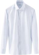 ETON Slim Fit Light Blue Striped Cotton Tencel Lyocell Shirt Mand Blå ...