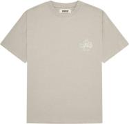 Woodbird Wbbaine Fam Tee Mand Dark Beige Kortærmede T-shirts Str L - h...