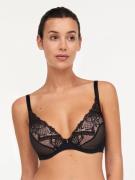 Chantelle CO BRA Tshirt Plunge T-shirt Bh'er Str B 75 - hos Magasin