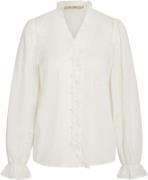 Rue de Femme Agaly Shirt RdF Kvinde Off White Skjorter Str L - hos Mag...