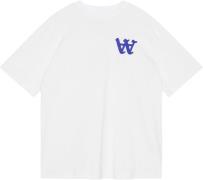 Wood Wood Wwasa Gothic Tshirt Mand White Kortærmede T-shirts Str L - h...