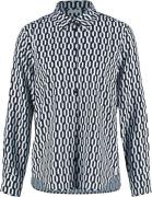 Gerry Weber Blouse 1/1 Sleeve Kvinde Black/offwhite/blue Graf.Print To...