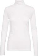 My Essential Wardrobe 01 THE Rollneck Kvinde Off White Langærmede T-sh...