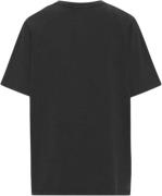 ROTATE Birger Christensen Heavy Oversized Tshirt Kvinde Black Kortærme...