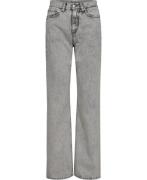 Hope Beat Jeans Kvinde Lt Grey Stone Straight Jeans Str 29 - Polyester...