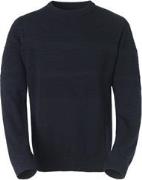 Asivik Asivik M North Sea Sweater, Navy Mand Blå Sweaters Str L - Uld ...