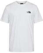 The North Face M S/S Simple Dome TEE TNF White Mand Hvid Kortærmede T-...