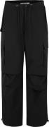 Oval Square Oscash Cargo Pants Kvinde Black Bukser Med Lige Ben Str L ...