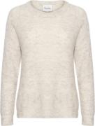 My Essential Wardrobe 05 THE Knit Pullover Kvinde Light Grey Melange S...