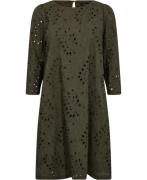 Bruuns Bazaar Argyreiabbluzie Dress Kvinde Deep Depths Midi Kjoler Str...