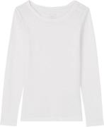 Marc O’Polo Tshirt, Long-sleeve, Twisted Round Kvinde White Langærmede...