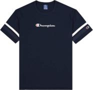 Champion Crewneck Tshirt Mand Navy Blazer Kortærmede T-shirts Str L - ...