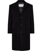 Filippa K Relaxed Wool Crombie Coat Mand Black Overgangsjakker Str 52 ...