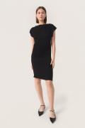 Soaked in Luxury Slshacia Dress Kvinde Black Korte Kjoler Slim Fit Str...