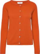 Rosemunde Cardigan Kvinde Cherry Tomato Cardigans Str L - Cashmere hos...