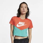 Nike Sportswear Heritage Ss Top L - Trænings T-shirts Bomuld hos Magas...