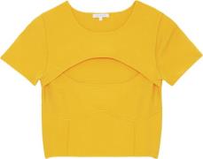 Patrizia Pepe Maglia/knit Kvinde Juicy Orange Toppe Slim Fit Str 40 - ...