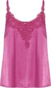 Cream Cranna Top Kvinde Fuchsia Red Tanktoppe Str 42 - hos Magasin