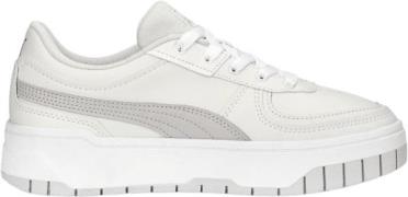 Puma Cali Dream Kvinde Vapor Gray-puma White-marble Sneakers Str 38 - ...