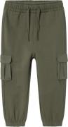 Name It Nmmneil Nreg Sweat Pant BRU Str 98 - Tea Leaf Bukser Bomuld ho...