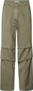 Rabens Saloner Canvas Light Pants Alphas Kvinde Burnt Olive Bukser Med...