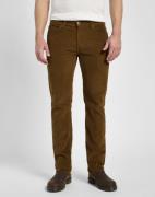 Lee Daren ZIP FLY Mand Brun Chinos Regular Fit Str 34/36 - hos Magasin