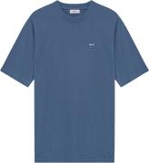 NN07 Adam EMB Tshirt 3209 Mand Bering Sea Kortærmede T-shirts Str L - ...