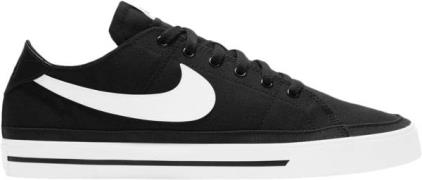 Nike Court Legacy Canvas Sneakers Mand Sort Sneakers Str 41 - hos Maga...